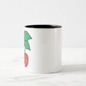 さくらんぼのマグ ツートーンマグカップ (中央)