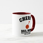 さくらんぼの保釈結束 マグカップ (正面右)