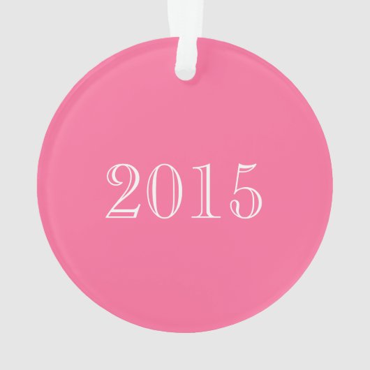 さくらんぼの刺激を受けたなピンクの水玉模様のバレエダンサー オーナメント (裏面)