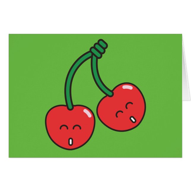 さくらんぼの双生児 (正面横)