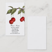 さくらんぼの名刺 名刺 (正面/裏面)