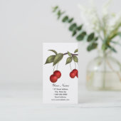 さくらんぼの名刺 名刺 (スタンド正面)