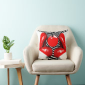 さくらんぼの唇のアメリカ人のMoJoの枕 クッション (椅子)