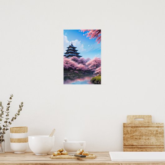 さくらんぼの城 ポスター (キッチン)