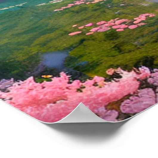 さくらんぼの木々のセレナーデ ポスター (角)