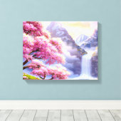 「さくらんぼの木々I」 キャンバスプリント (インサイチュ (ウッドフロア))