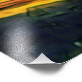 さくらんぼの木とベンチの美しい風景 フォトプリント            (角)