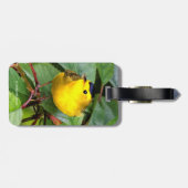 さくらんぼの木の美しいウィルソンの反り ラゲッジタグ (裏面横)