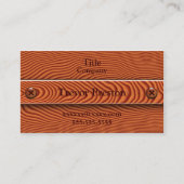 さくらんぼの木製の名刺 名刺 (正面)