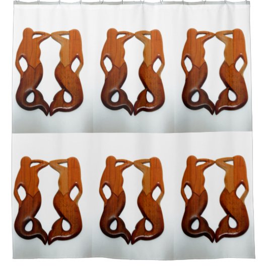 さくらんぼの木 シャワーカーテン (正面)