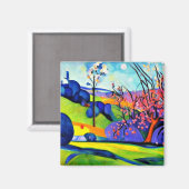 さくらんぼの木 マグネット (正面/裏面)