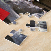 さくらんぼの枝垂れ(『奈良一番桜』) ジグソーパズル (側面)