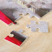 さくらんぼの枝垂れ(『奈良一番桜』) ジグソーパズル (側面)