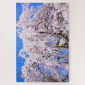 さくらんぼの枝垂れ(『奈良一番桜』) ジグソーパズル (縦)