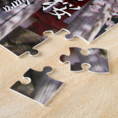 さくらんぼの枝垂れ(『奈良一番桜』) ジグソーパズル (側面)