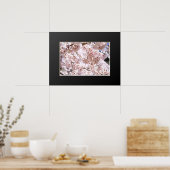 さくらんぼの枝垂れ（『奈良一番桜』） ポスター (キッチン)