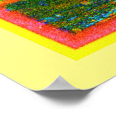 「さくらんぼの玉」かわいい写真。買今 ポスター (角)