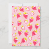 さくらんぼの甘いお誘い 招待状 (裏面)