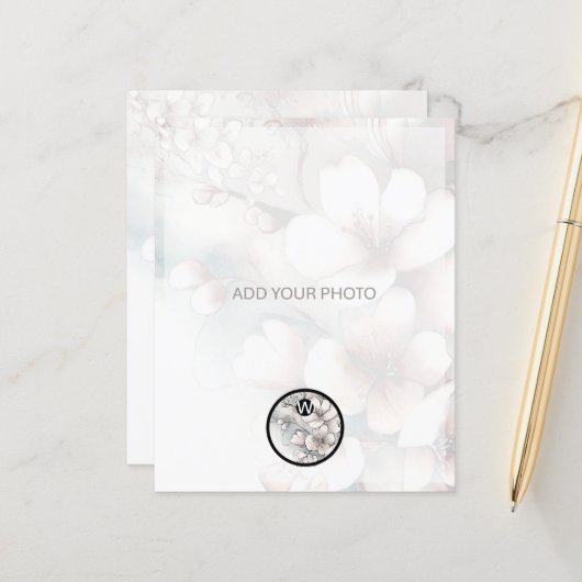 さくらんぼの結婚写真の発表QRコード (正面/裏面インサイチュ)