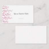 さくらんぼの結婚席 プレイスカード (正面/裏面)