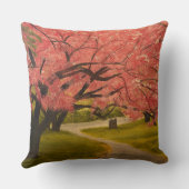 さくらんぼの花々の春、Gary Poling クッション (裏面)