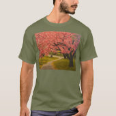 さくらんぼの花々の春、Gary Poling Tシャツ (正面)