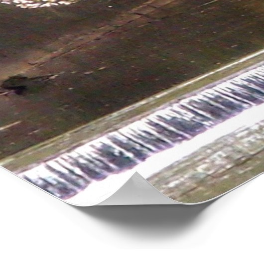 さくらんぼの花々ザミルストリーム ポスター (角)