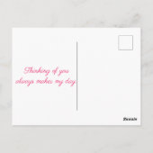 さくらんぼの花々春 ポストカード (裏面)