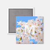 さくらんぼの花々春 マグネット (正面/裏面)