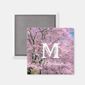 さくらんぼの花々開花 マグネット (正面/裏面)