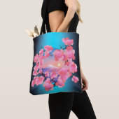 さくらんぼの花々by山富士 トートバッグ (クローズアップ)