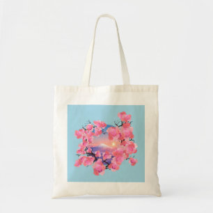さくらんぼの花々by山富士 トートバッグ