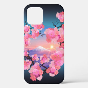さくらんぼの花々by山富士 iPhone 12 proケース