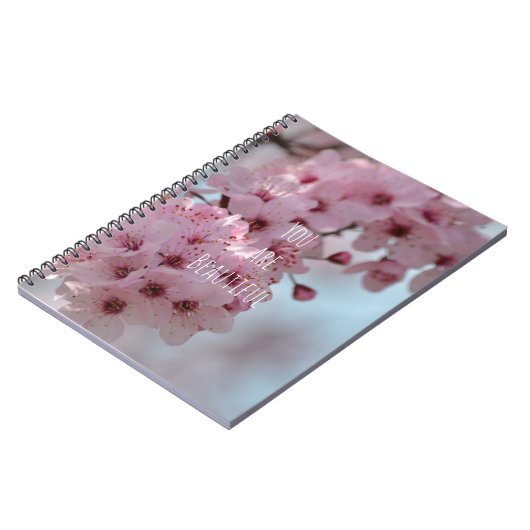 さくらんぼの花あなたが美しい ノートブック (左側)