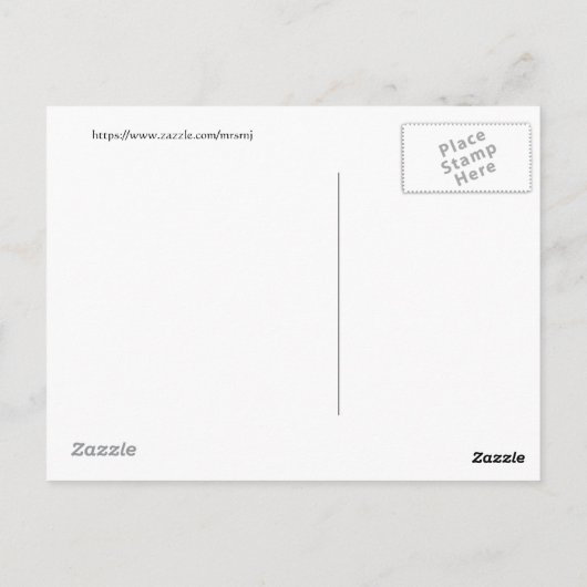 さくらんぼの花がアリゾナ州プレスコットで咲く ポストカード (裏面)