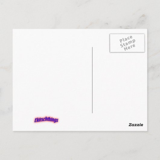 さくらんぼの花がフィラデルフィアのはがき ポストカード (裏面)