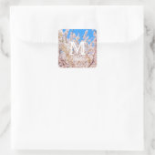 さくらんぼの花が満開開花 スクエアシール (バッグ)