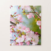 さくらんぼの花が閉まる ジグソーパズル (縦)