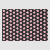 さくらんぼの花が黒 薄葉紙 (正面)