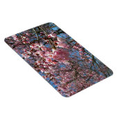 さくらんぼの花とビーピンク春の花 マグネット (右側)