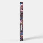 さくらんぼの花とビーピンク春の花 Case-Mate iPhoneケース (裏面 / 右)