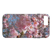 さくらんぼの花とビーピンク春の花 Case-Mate iPhoneケース (裏面(横))