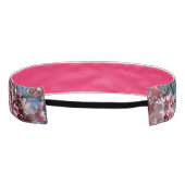 さくらんぼの花とブルースカイ春フローラ アスレチックヘッドバンド (裏面)