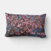 さくらんぼの花とブルースカイ春フローラ ランバークッション (裏面)