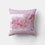 さくらんぼの花とペイズリー クッション (裏面)