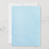 さくらんぼの花とラブバード結婚式招待状 招待状 (裏面)