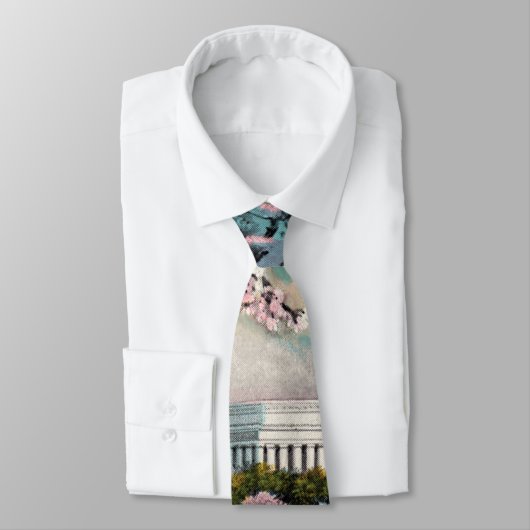 さくらんぼの花とリコーン記念大会 ネクタイ (タイ)