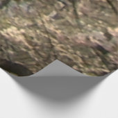 さくらんぼの花とワシントンのモニュメント ウッドポスター (コーナー)