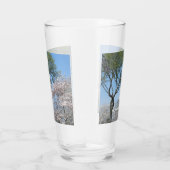 さくらんぼの花とワシントンのモニュメント タンブラーグラス (右)