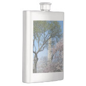 さくらんぼの花とワシントンのモニュメント フラスク (右)